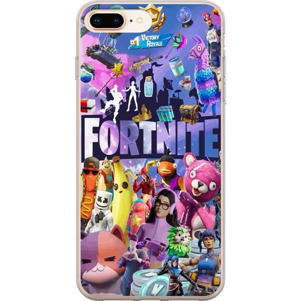 Kompatibelt Mobilskal till Apple iPhone 8 Plus Fortnite Grupp