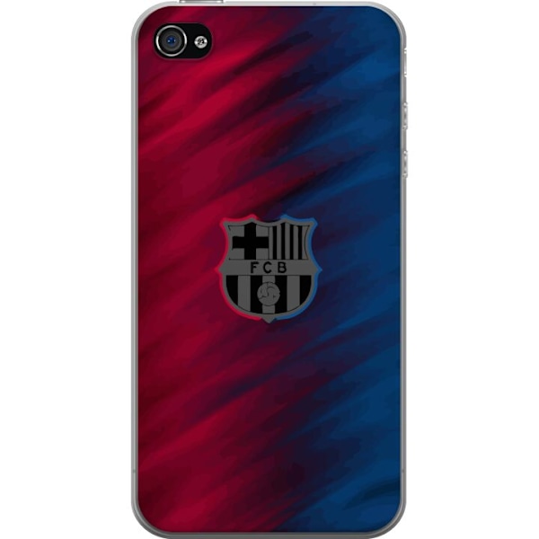 Apple iPhone 4 Gjennomsiktig deksel FC Barcelona