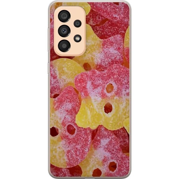 Kompatibel Mobilcover til Samsung Galaxy A33 5G BUBS Raspberry | Blueberry