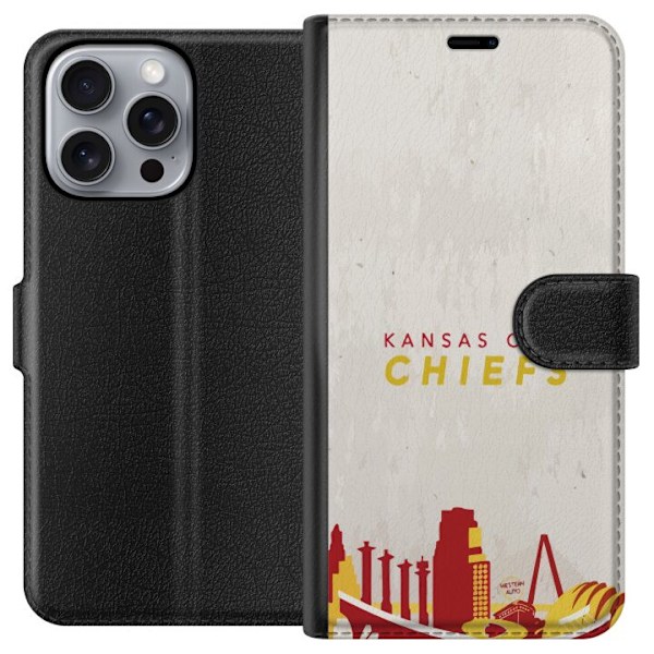 Apple iPhone 16 Pro Max Lompakkokotelo Kansas City Chiefs