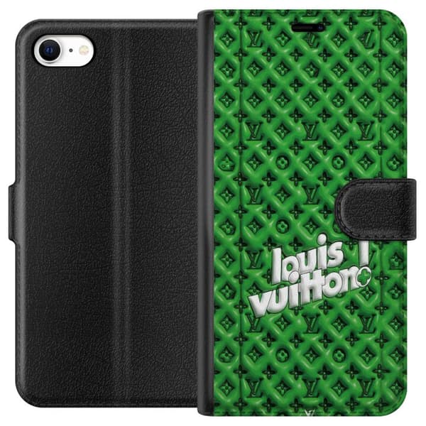 Yhteensopiva Lompakkokotelo Apple iPhone 6 Innoitettu vihreä monogrammi logolla vihreä