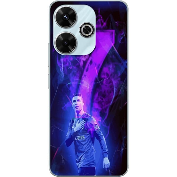 Xiaomi Redmi 13 Gjennomsiktig deksel Ronaldo 7 - Fotballlegend