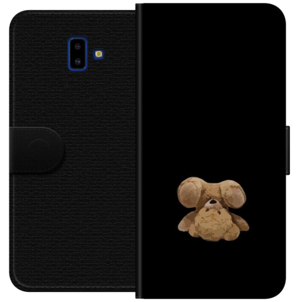 Samsung Galaxy J6+ Plånboksfodral Upp och ner björn