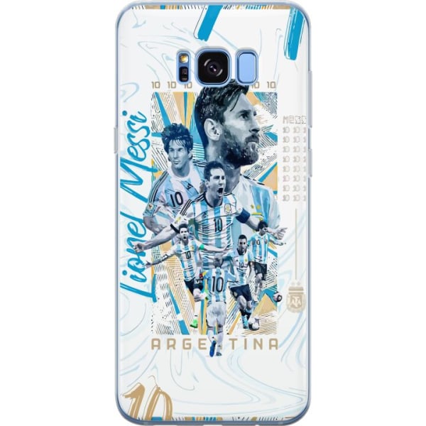 Samsung Galaxy S8 Gennemsigtig cover Lionel Messi