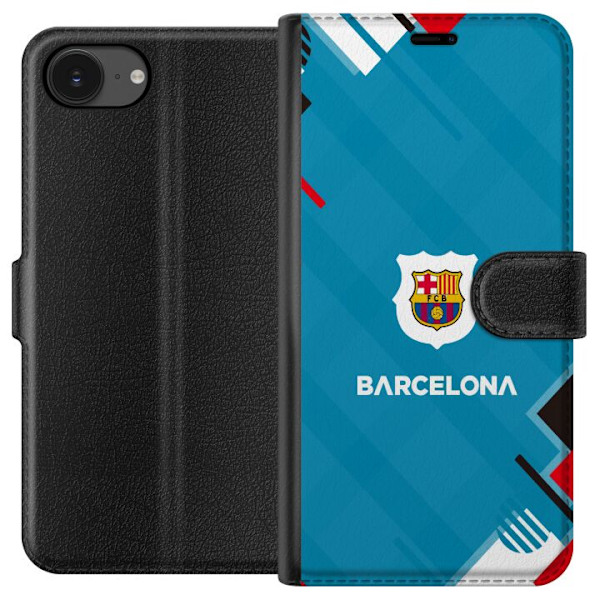 Apple iPhone 16e Lompakkokotelo FC Barcelona