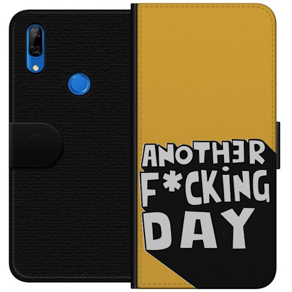 Huawei P Smart Z Lompakkokotelo Another Day Tekstimotiivi Huumori Katumuoti Graafinen Rohkea Tyyli Suosittu Elämäntapa Kaupunkimuoti Design