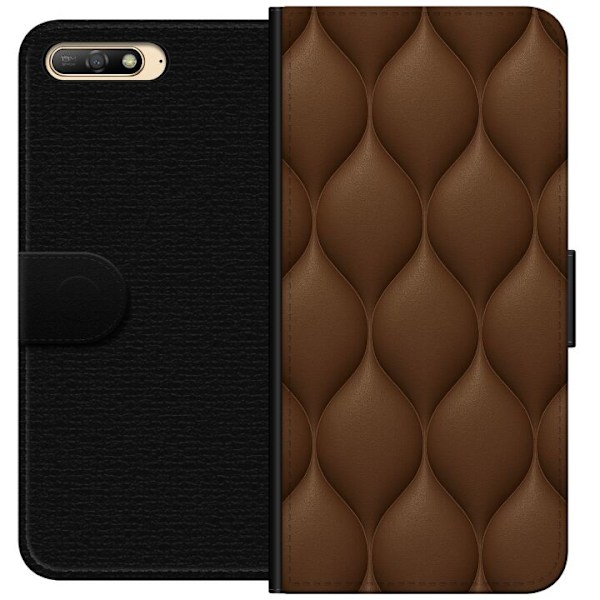 Huawei Y6 (2018) Plånboksfodral Cocoa Scales