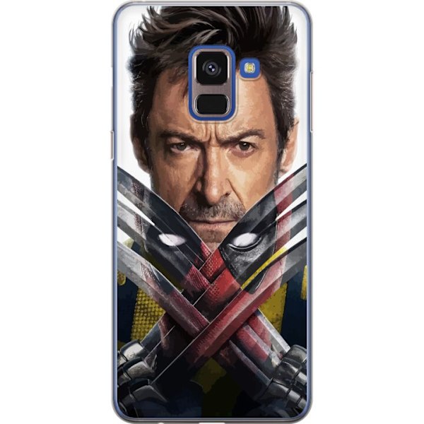 Samsung Galaxy A8 (2018) Genomskinligt Skal Deadpool & Wolveri