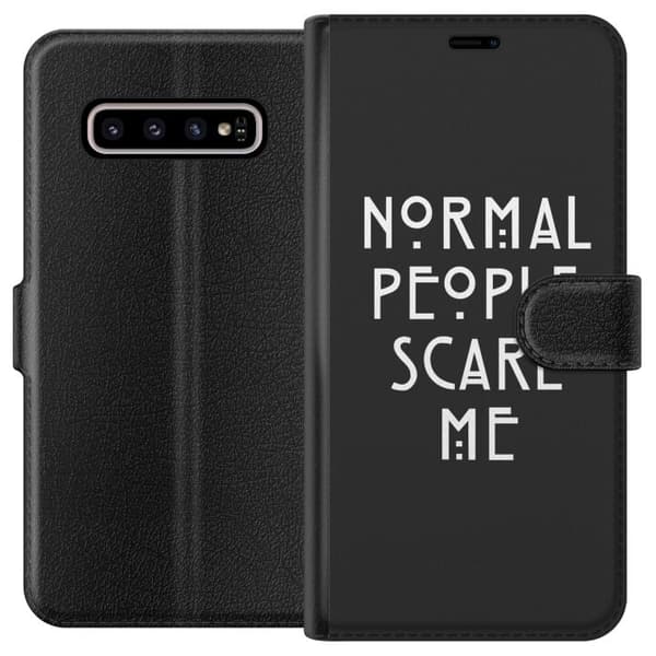 Kompatibelt Lommeboketui til Samsung Galaxy S10+ Normal
