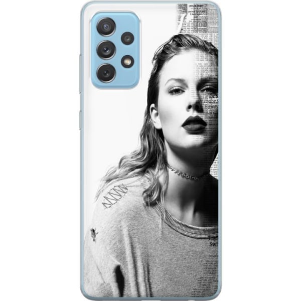 Samsung Galaxy A52 5G Genomskinligt Skal Taylor Swift