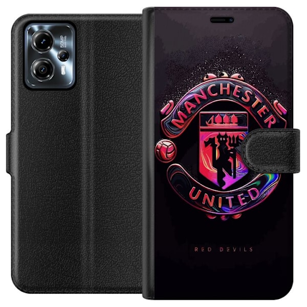 Motorola Moto G13 Lommeboketui Manchester United