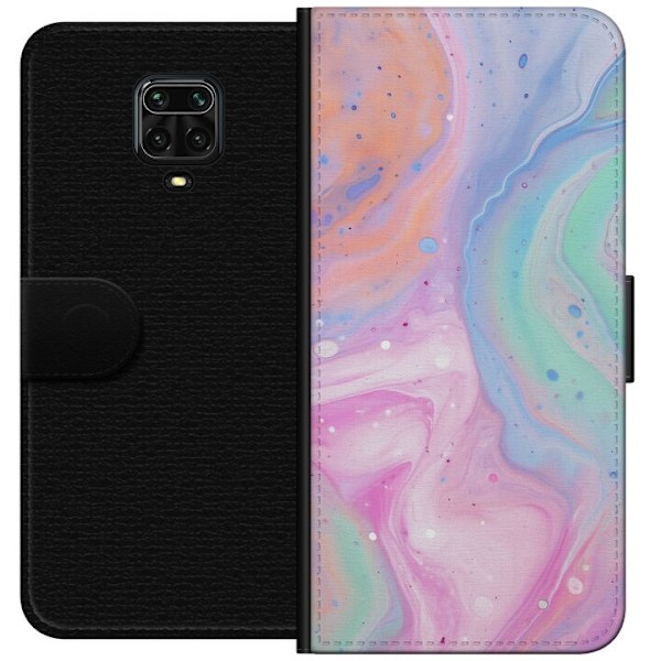 Xiaomi Redmi Note 9 Pro Tegnebogsetui Pastelmarmor