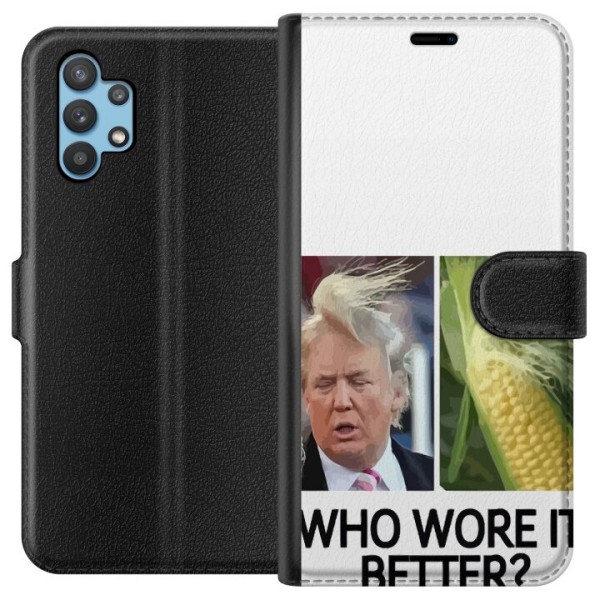 Samsung Galaxy A32 5G Lompakkokotelo Trump