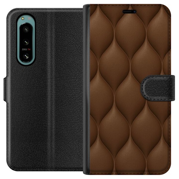Sony Xperia 5 IV Tegnebogsetui Kakaoskalaer