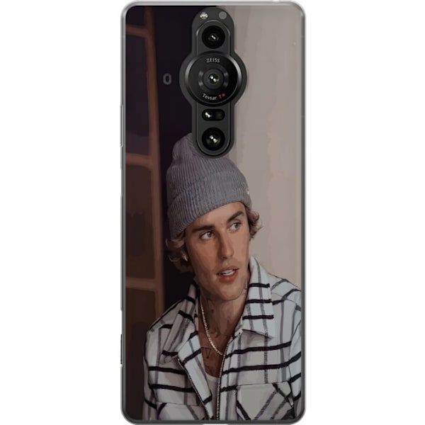 Sony Xperia Pro-I Gennemsigtig cover Justin Bieber