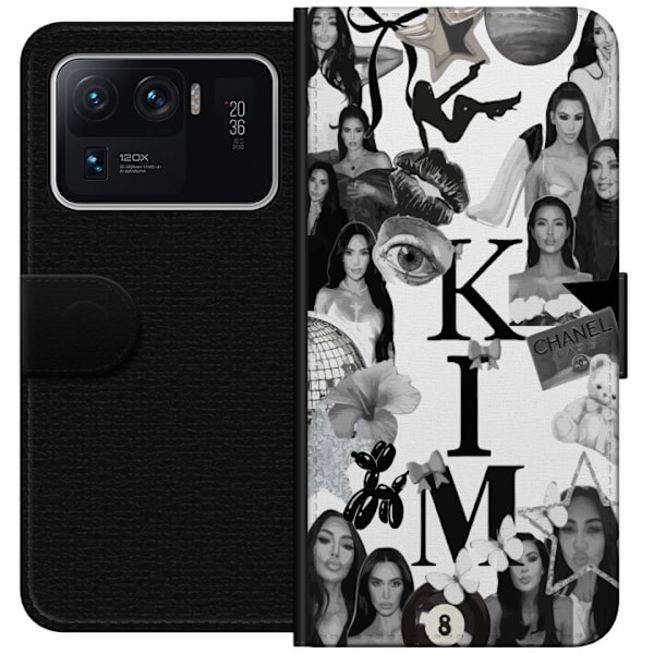 Xiaomi Mi 11 Ultra Plånboksfodral Kim Kardashian – Aesthetic Look 2025