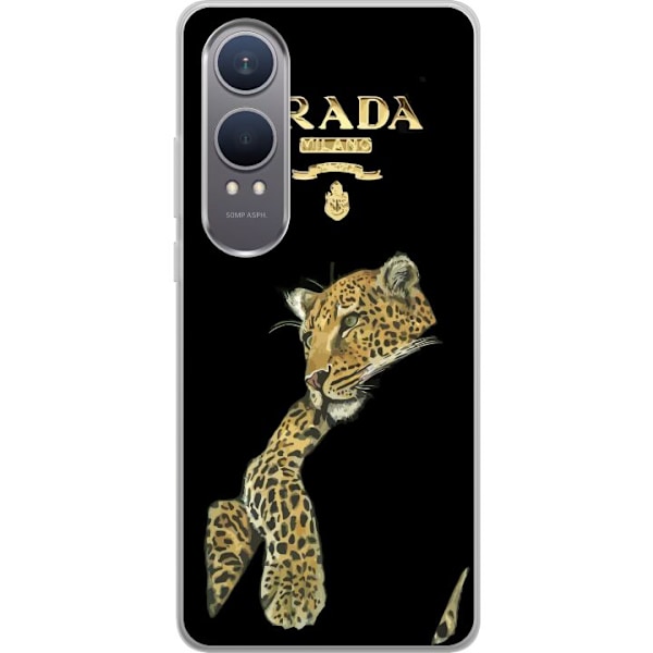 OnePlus Nord CE4 Lite Gjennomsiktig deksel Prada Leopard