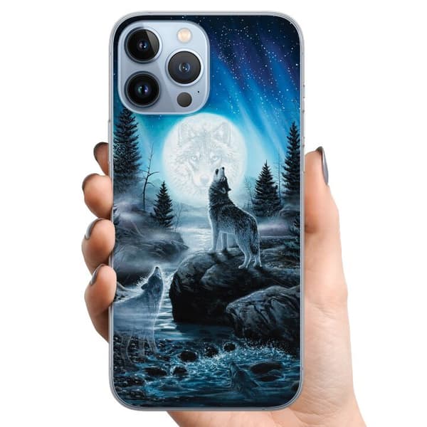 Kompatibelt Mobilskal till Apple iPhone 13 Pro Max Wolf / Varg
