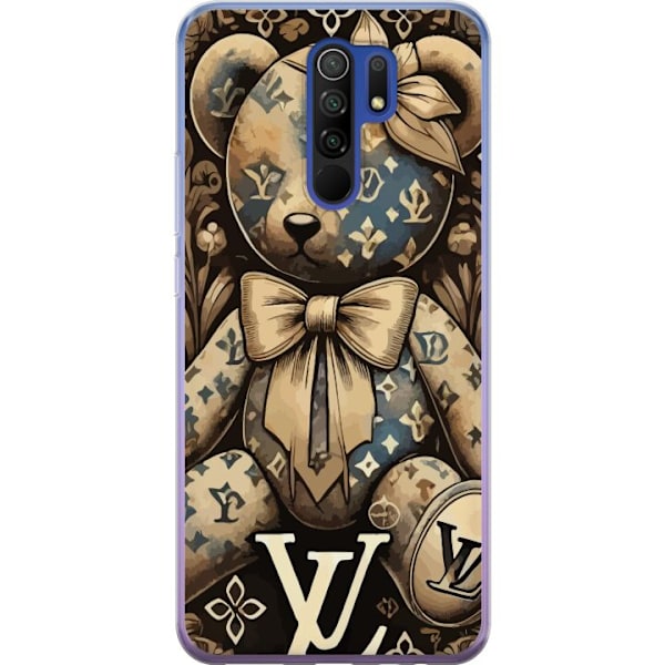 Xiaomi Redmi 9 Läpinäkyvä kuori Teddy Vuitton