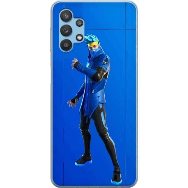 Samsung Galaxy A32 5G Gjennomsiktig deksel Fortnite - Ninja Bl