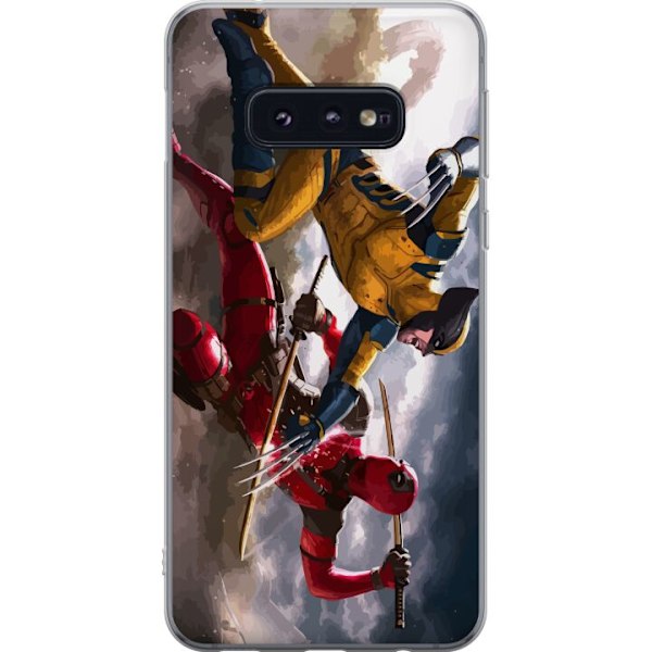 Samsung Galaxy S10e Genomskinligt Skal Wolverine Deadpool