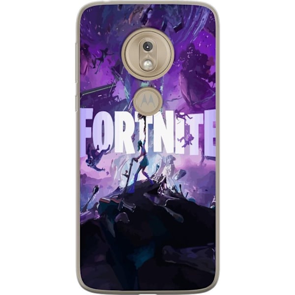 Motorola Moto G7 Play Läpinäkyvä kuori Fortnite