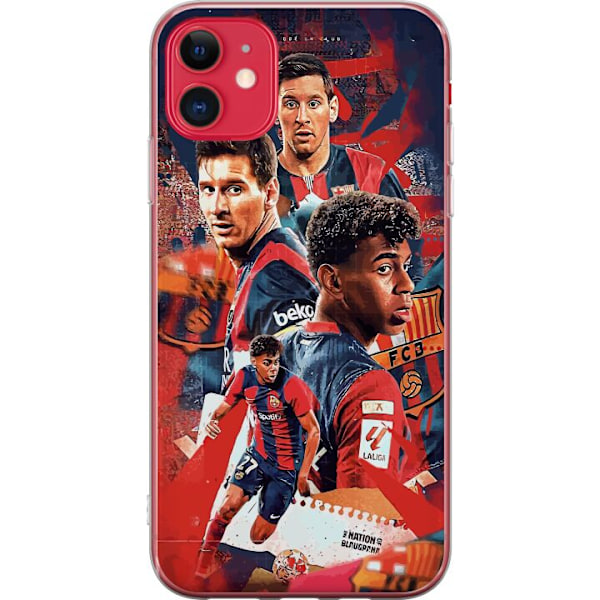 Apple iPhone 11 Läpinäkyvä kuori Yamal Lamine x Messi