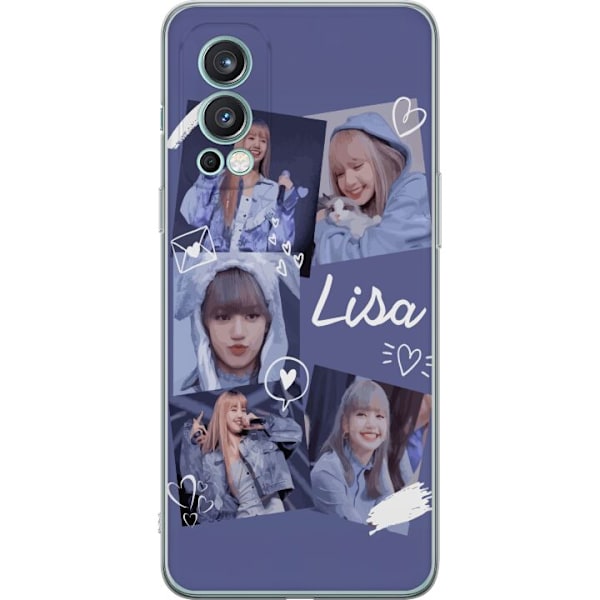OnePlus Nord 2 5G Genomskinligt Skal Lisa Blackpink – Aesthetic K-pop Queen