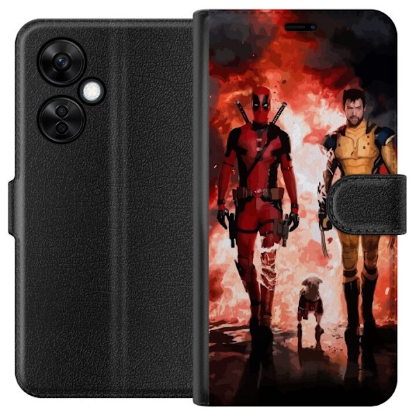 OnePlus Nord CE3 Plånboksfodral Wolverine Deadpool