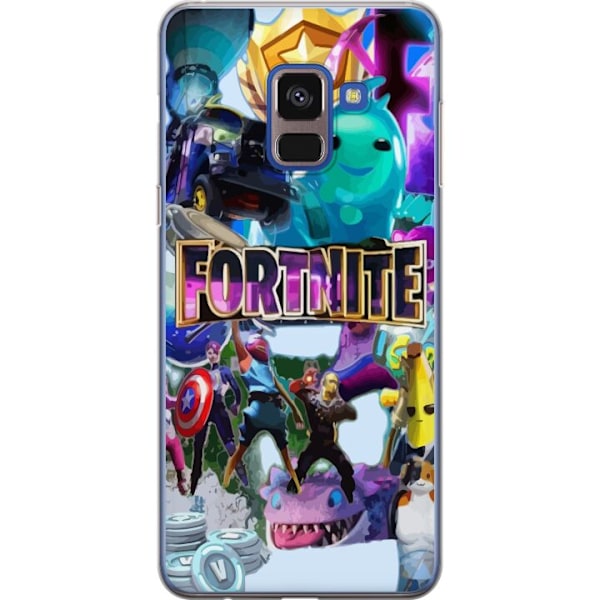 Samsung Galaxy A8 (2018) Gjennomsiktig deksel Fortnite