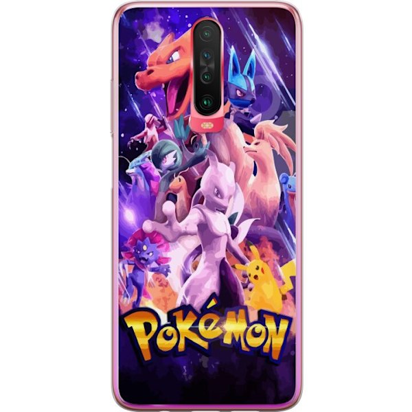 Xiaomi Redmi K30 Gennemsigtig cover Pokemon