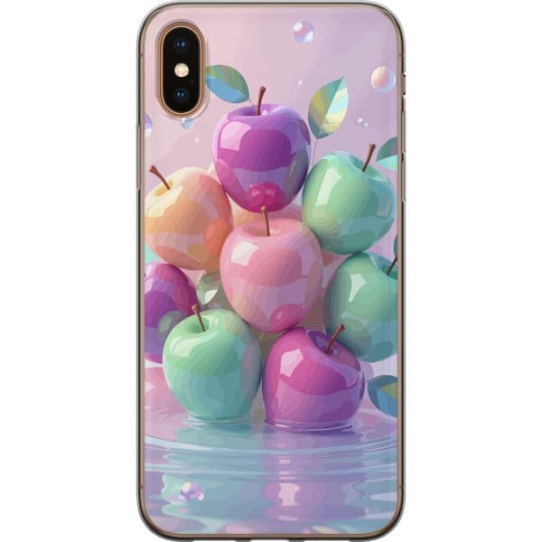 Kompatibelt Mobildeksel til Apple iPhone XS Magiske epler Fantasy-eventyr