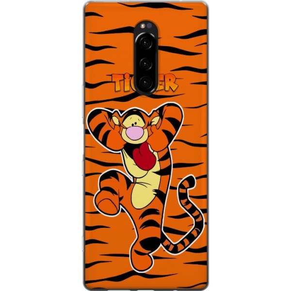 Sony Xperia 1 Gennemsigtig cover Tiger