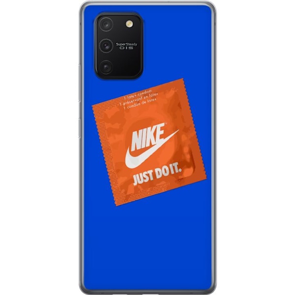 Samsung Galaxy S10 Lite Genomskinligt Skal Nike