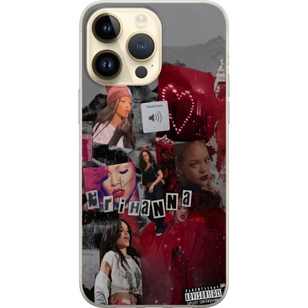 Apple iPhone 14 Pro Max Gennemsigtig cover Rihanna – Iconic