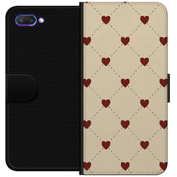 Honor 10 Lommeboketui Hjertegrind