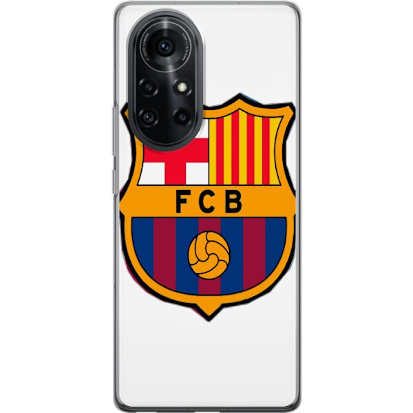 Huawei nova 8 Pro Läpinäkyvä kuori FC Barcelona Emblem Jalkapallo Katalonia Sininen Punainen Seuran Logo Ylpeys La Liga Fanit Ikoninen Kuva