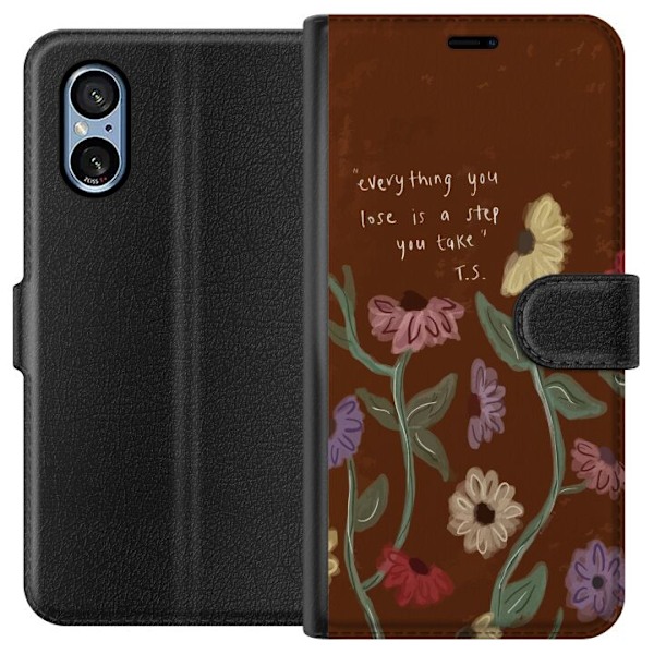 Sony Xperia 10 VI Tegnebogsetui Blomster