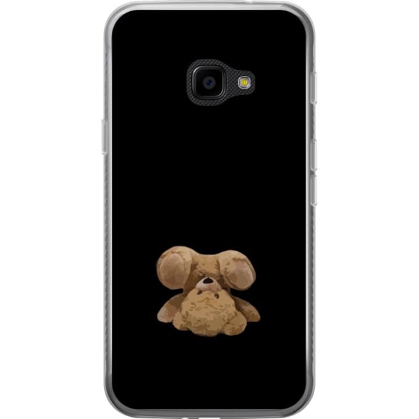 Samsung Galaxy Xcover 4 Gennemsigtig cover Op og ned bjørn