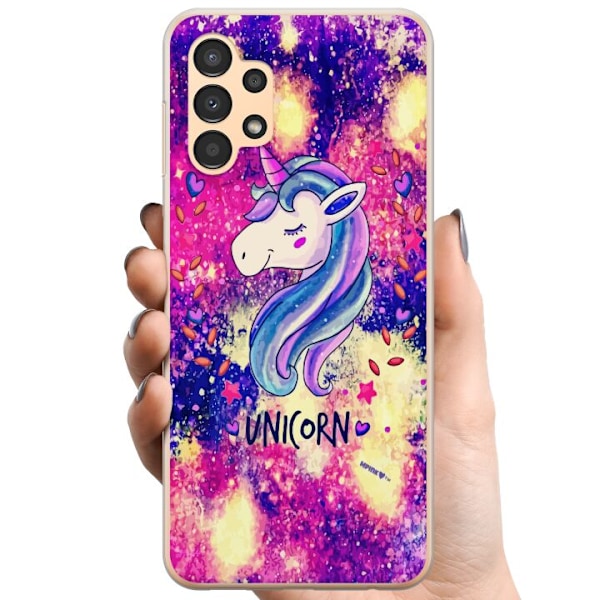 Samsung Galaxy A13 TPU Mobilcover Enhjørning