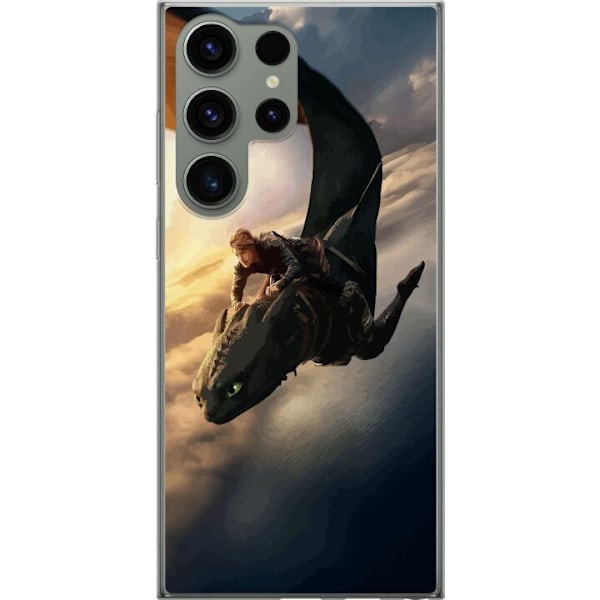 Samsung Galaxy S23 Ultra Läpinäkyvä kuori Loimuttajamestari