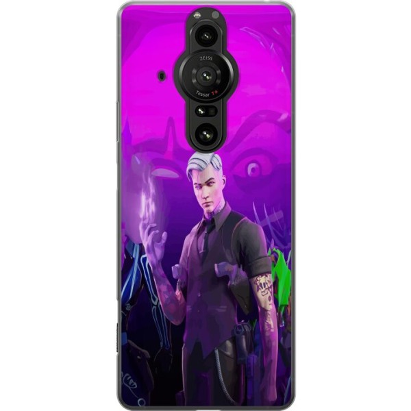 Sony Xperia Pro-I Gennemsigtig cover Fortnite - Midas