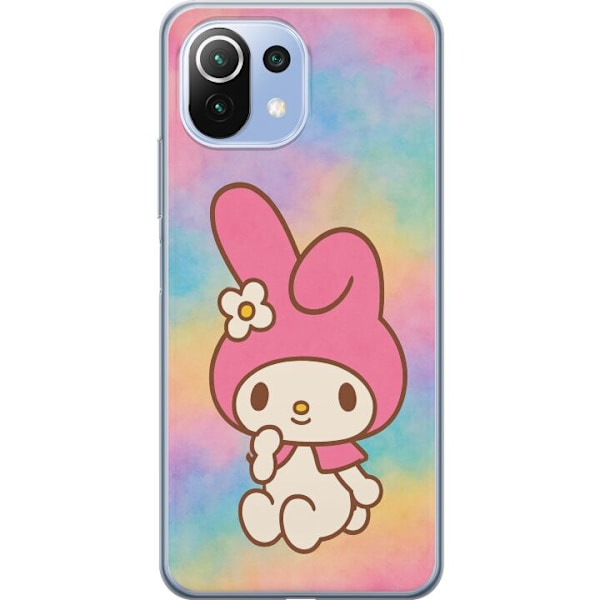 Xiaomi Mi 11 Lite Läpinäkyvä kuori Kawaii Sanrio My Melody