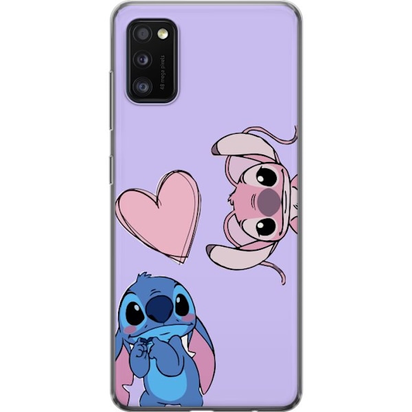 Samsung Galaxy A41 Gennemsigtig cover Stitch Mode