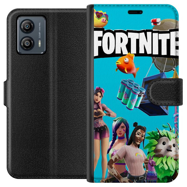 Motorola Moto G53 Lompakkokotelo Fortnite