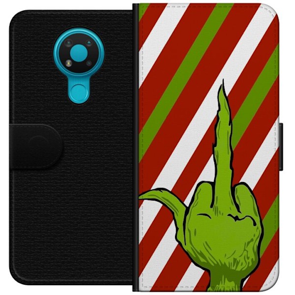 Nokia 3.4 Lommeboketui Grinch