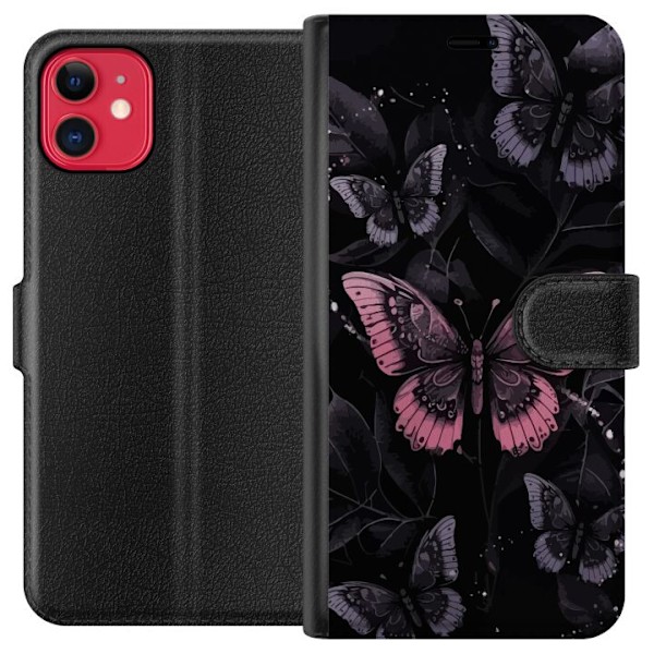Apple iPhone 11 Lompakkokotelo Perhos
