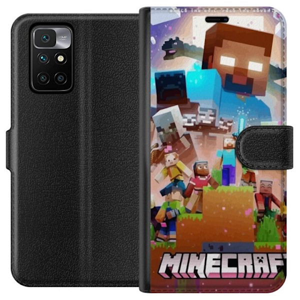 Xiaomi Redmi 10 Tegnebogsetui Minecraft