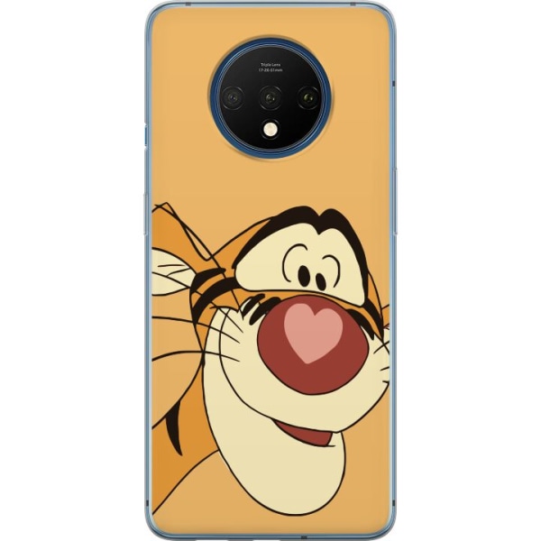 OnePlus 7T Gennemsigtig cover Tiger