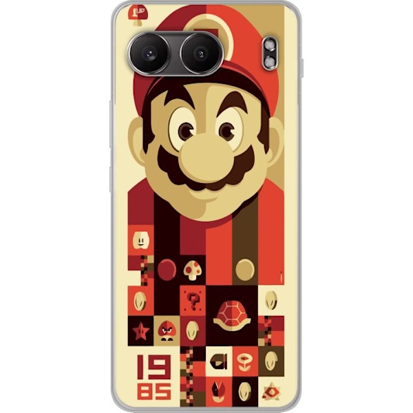 OnePlus Nord 4 Gjennomsiktig deksel Super Mario